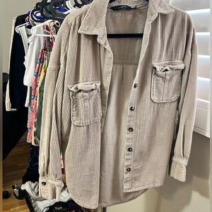 Glassons Corduroy Button Up Jacket